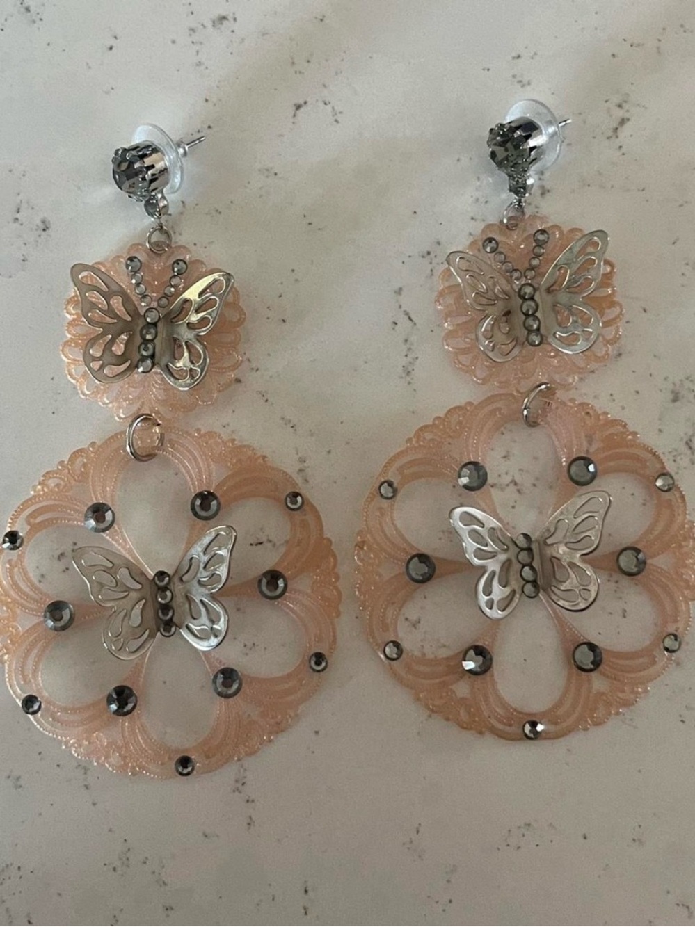 Vintage Tarina Tarantino earrings